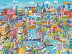 Triangle Box - Good Old Europe Puzzel (1500 stukjes)
