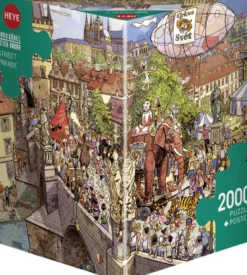 Triangle Box - Street Parade Puzzel (2000 stukjes)