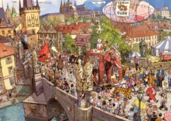 Triangle Box - Street Parade Puzzel (2000 stukjes)