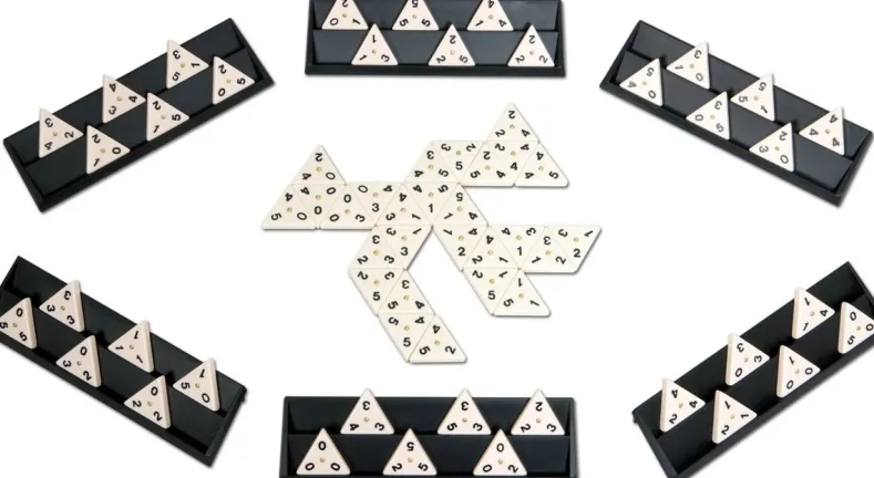 Triominos 6 spelers
