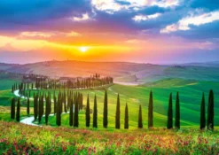 Tuscan Sunrise Puzzel (1000 stukjes)
