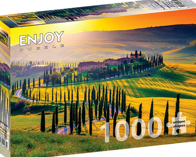 Tuscany Sunset Puzzel (1000 stukjes)