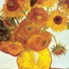 Twelve Sunflowers - Vincent van Gogh Puzzel (1000 stukjes)