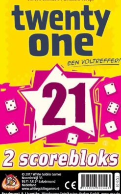 Twenty One - 2 scorebloks