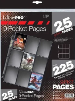 Ultra Pro Pages Side-Load 9-Pocket (25 stuks)