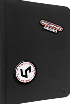 Ultra Pro - Patchcraft Zippered 9 - Pocket Binder Black