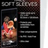 Ultra Pro Tall Soft Card Sleeves - 63.5mm x 120.65mm (100 Sleeves)