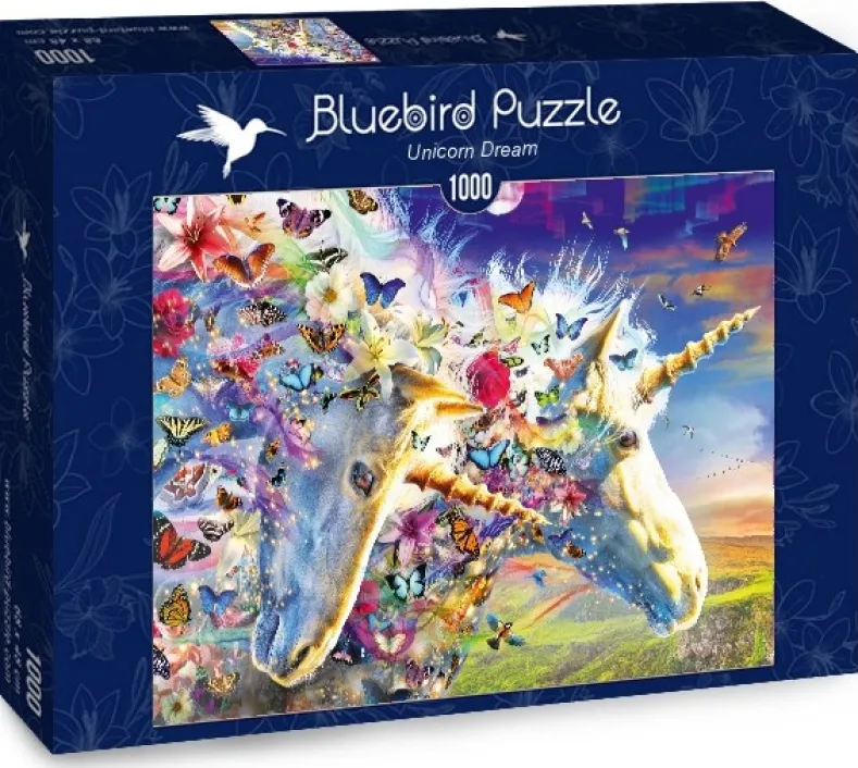 Unicorn Dream Puzzel (1000 stukjes) (doos beschadigd)