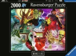 Universal Monsters Puzzel (2000 stukjes)