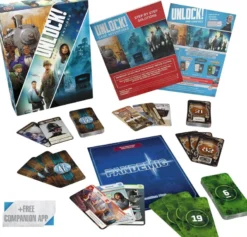 Unlock! Game Adventures (Mysterium, Ticket To Ride & Pandemic)