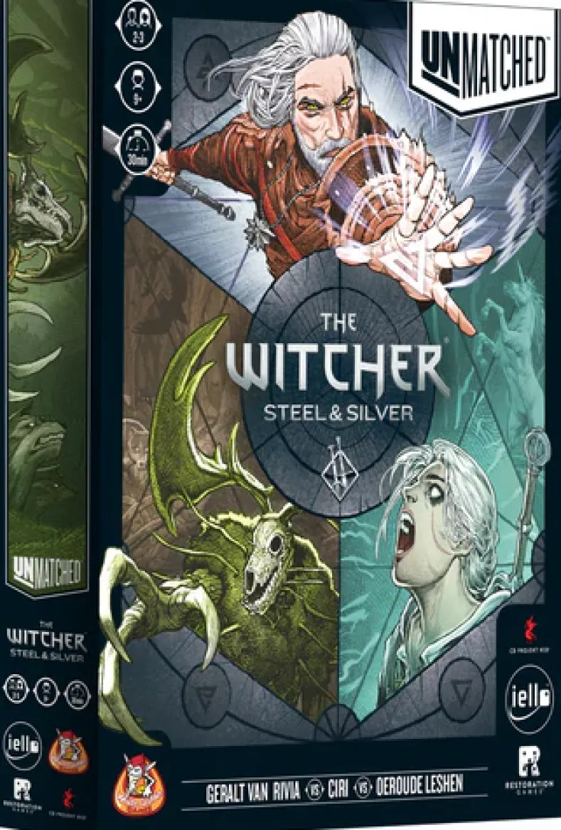 Unmatched - The Witcher Steel and Silver (NL Versie)