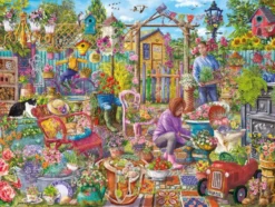 Upcycled garden Puzzel (1000 stukjes)