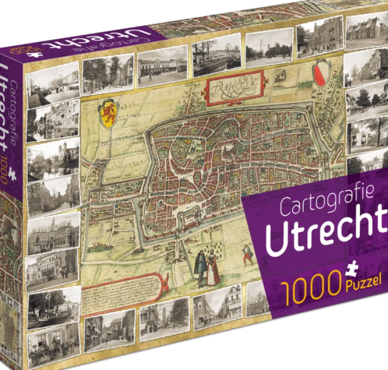 Utrecht Cartografie Puzzel (1000 stukjes)