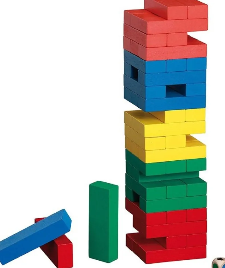 Vallende Toren Kleur (Jenga)