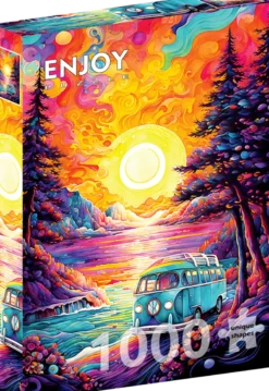 Van Life at the Beach Puzzel (1000 stukjes)