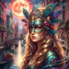 Venice Carnival Puzzel (1000 stukjes)