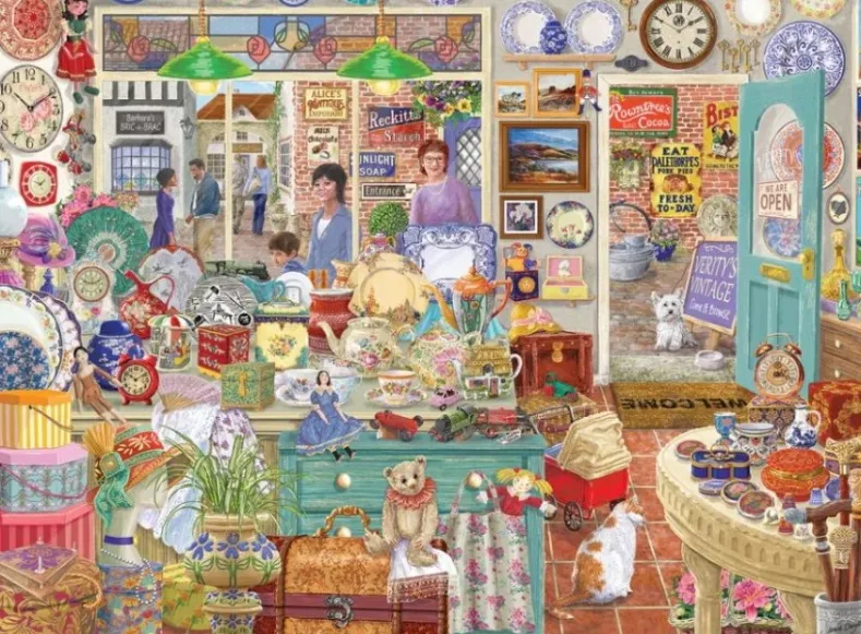 Verity's Vintage Shop Puzzel (1000 stukjes)