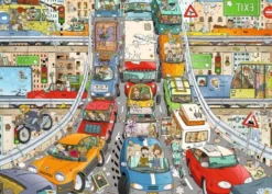 Verkeerschaos Puzzel (1000 stukjes)