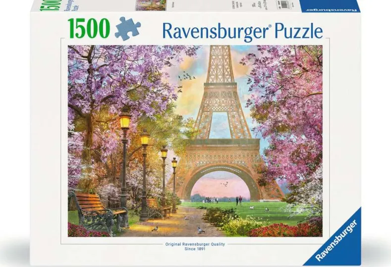 Verliefd in Parijs Puzzel (1500 stukjes)