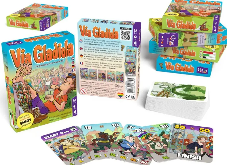 Via Gladiola - Kaartspel