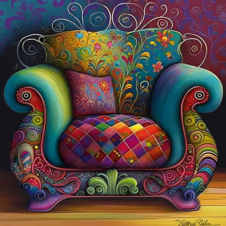 Victoria Nahum - Lounge Chair (1000 stukjes)