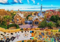 View from Park Guell - Barcelona Puzzel (1000 stukjes)