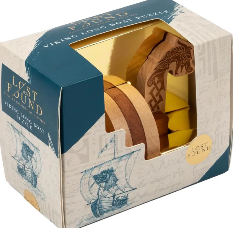 Viking Long Boat Puzzle