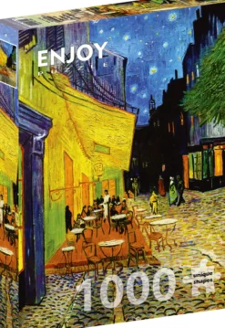 Vincent Van Gogh - Cafe Terrace at Night Puzzel (1000 stukjes)