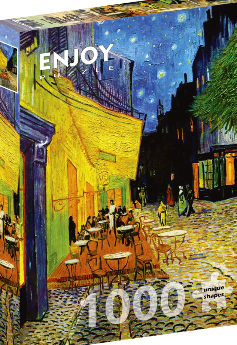 Vincent Van Gogh - Cafe Terrace at Night Puzzel (1000 stukjes)
