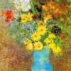 Vincent Van Gogh - Vaas met Madeliefjes en Anemonen Puzzel (1000 stukjes)