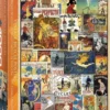 Vintage Bicycle Posters Puzzel (1000 stukjes)