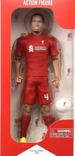 Virgil Van Dijk Liverpool – Actiefiguur Voetballer (20 cm)