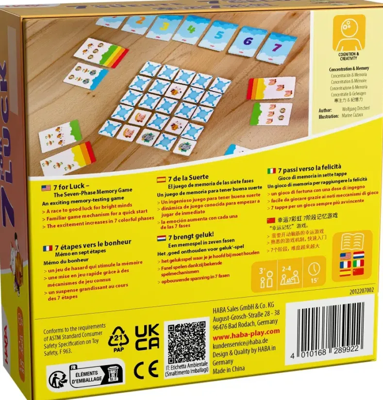 7 voor Geluk - Kaartspel