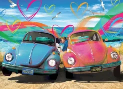 VW Beetle Love - Parker Greenfield Puzzel (1000 stukjes)