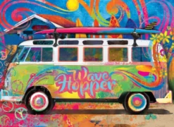 VW Bus Wave Hopper - Tin Box Puzzel (550 stukjes)