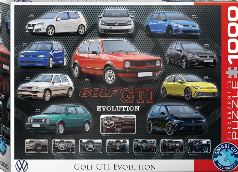 VW Golf GTI Evolution Puzzel (1000 stukjes)