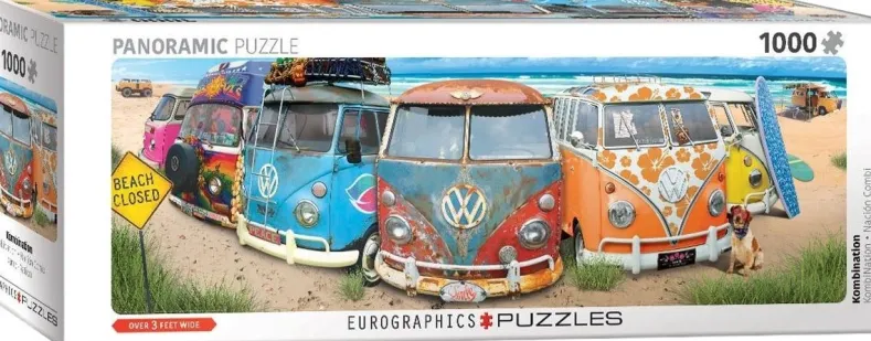 VW Kombination Panorama Puzzel (1000 stukjes)