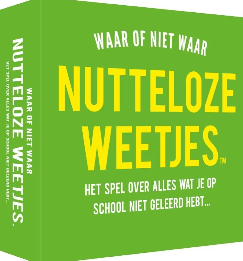 Waar of Niet Waar - Nutteloze Weetjes