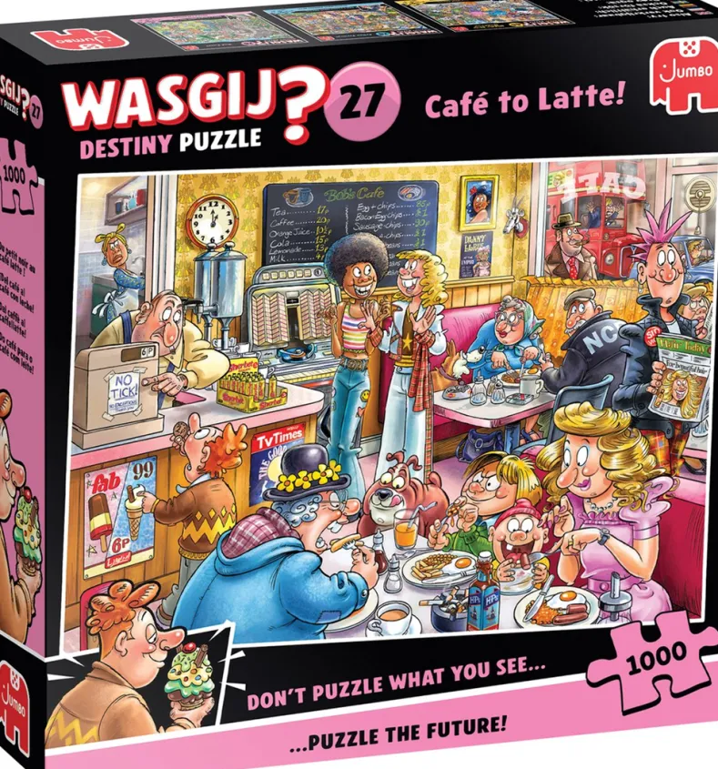 Wasgij Destiny 27 - De Koffieshop Puzzel (1000 stukjes)