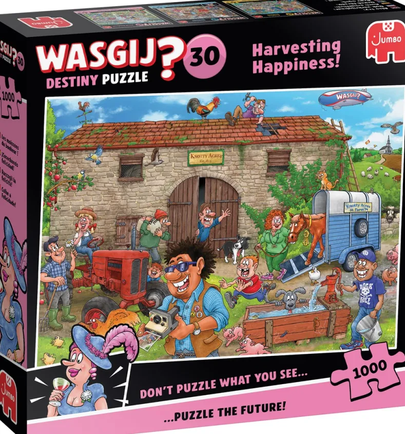 Wasgij Destiny 30 - Een gelukkige Oogst Puzzel (1000 stukjes)