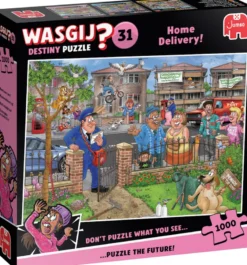 Wasgij Destiny 31 - Levering aan Huis! Puzzel (1000 stukjes)