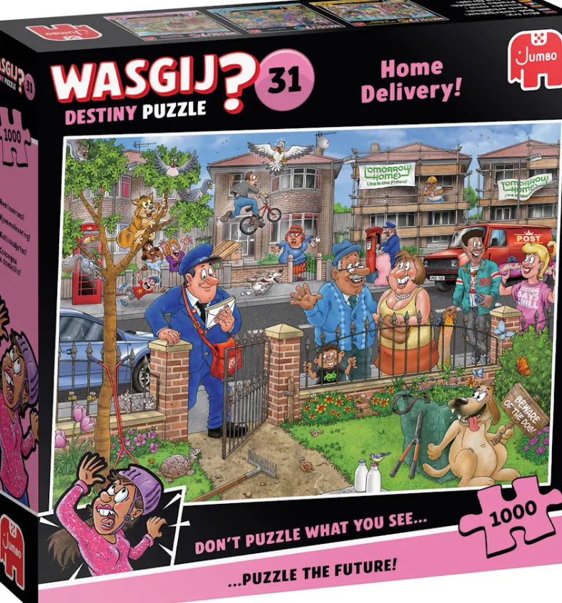 Wasgij Destiny 31 - Levering aan Huis! Puzzel (1000 stukjes)