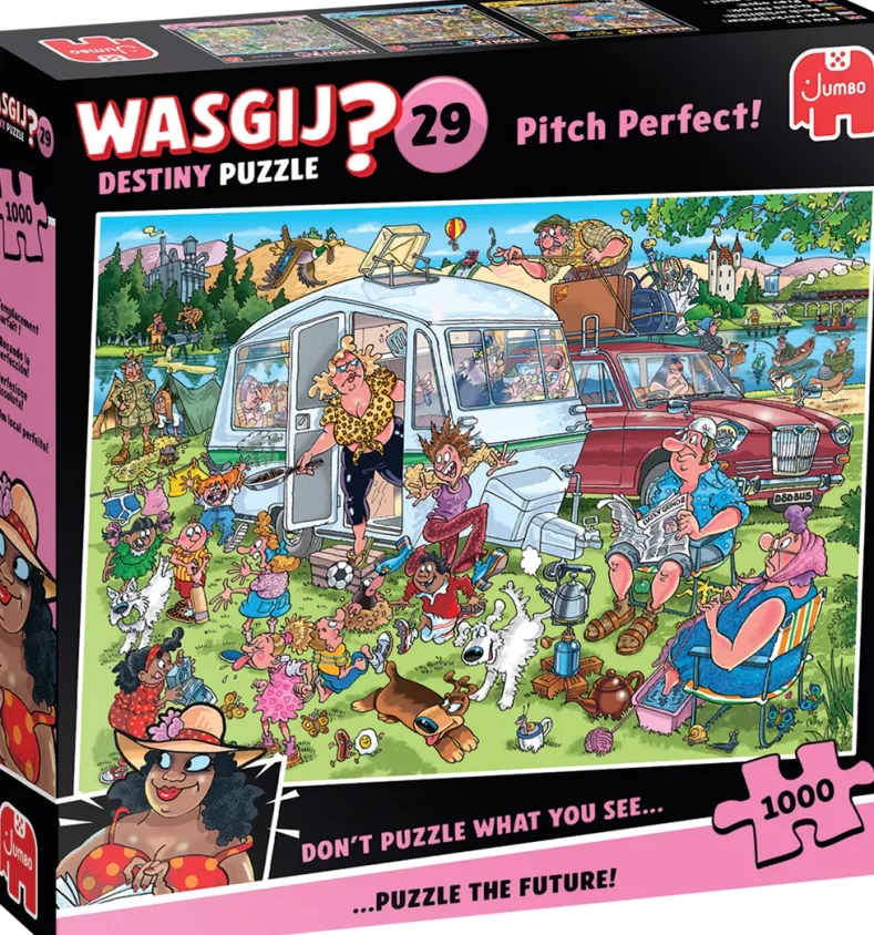 Wasgij Destiny 29 - Op de camping! Puzzel (1000 stukjes)
