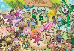 Wasgij Junior 3 - Betoverde Beestenboel! Puzzel (240 stukjes)