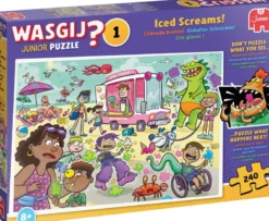Wasgij Junior 1 - IJskoude Kreten! Puzzel (240 stukjes)