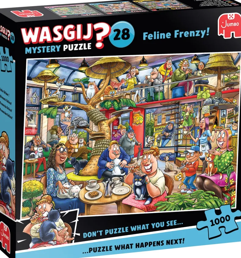 Wasgij Mystery 28 - Kat-en-Muisspel! (1000 stukjes)