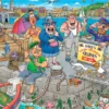 Wasgij Original 47 - De boot in! Puzzel (1000 stukjes)