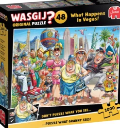 Wasgij Original 48 - What Happens in Vegas! Puzzel (1000 stukjes)