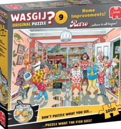 Wasgij Retro Original 9 - Klein Verbouwinkje! (1000 stukjes)
