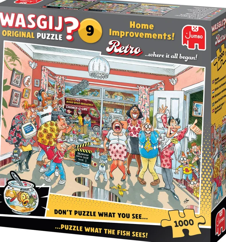 Wasgij Retro Original 9 - Klein Verbouwinkje! (1000 stukjes)